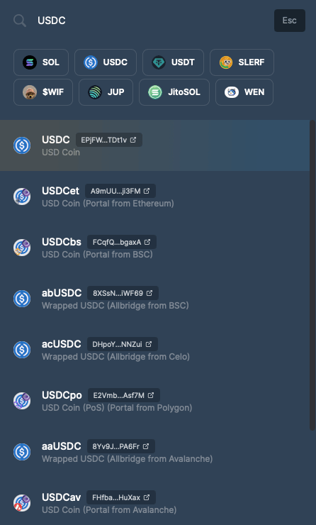 Wrapped USDC