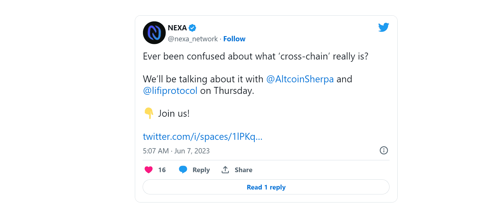 Nexa AMA