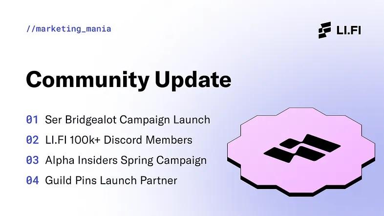 Community update