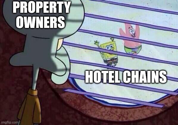 Property owners before Airbnb Meme